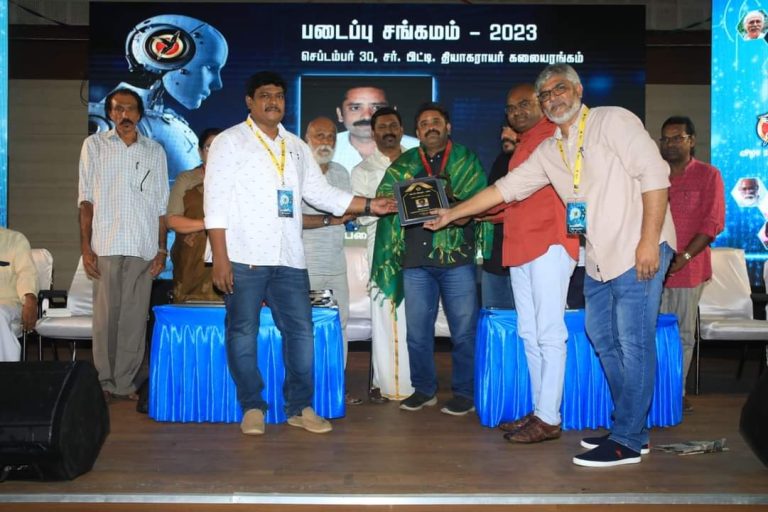 இயக்குநர் சீனு ராமசாமி, எழுத்தாளர் பொன்னிலன் உள்ளிட்டோருக்கு ‘படைப்பு சங்கமம் 2023′ விருது!