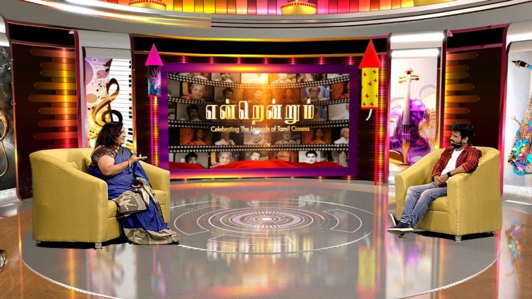 பின்னணிப் பாடகி சுர்முகி, பலகுரல் இசைக் கலைஞர் சுட்டி அரவிந்த் இணைந்து அசத்தும் ‘என்றென்றும்’ புதுயுகம் தொலைக்காட்சியில் தீபாவளியன்று ஒளிபரப்பு!