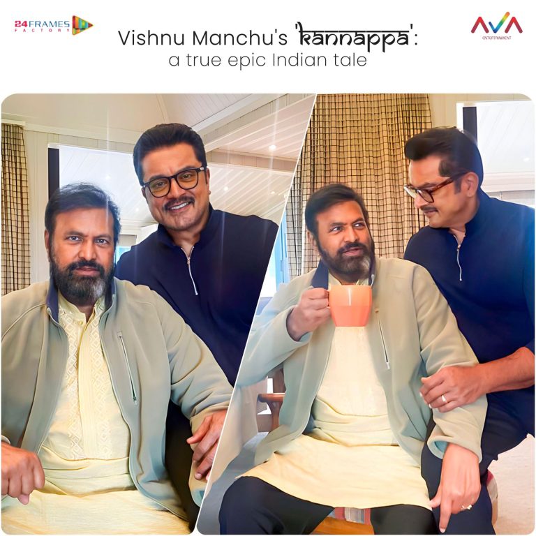 விஷ்ணு மஞ்சுவின் ‘கண்ணப்பா’ படத்தில் சரத்குமார், மோகன் பாபு!