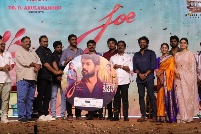 சமீபத்தில் பார்த்ததில் என்னை பயங்கரமாக அழ வைத்த, 20 வயது குறைந்ததுபோல் உணர வைத்த படம் இது! -‘ஜோ’ படத்தின் பிரீ ரிலீஸ் நிகழ்வில் இயக்குநர் சீனு ராமசாமி பேச்சு