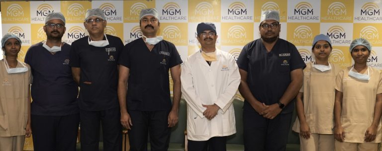 MGM HEALTHCARE ANNOUNCES SUCCESSFUL COMPLETION OF BRAIN BYPASS SURGERY ON A 7-YEAR-OLD-CHILD FROM ANDHRA PRADESH