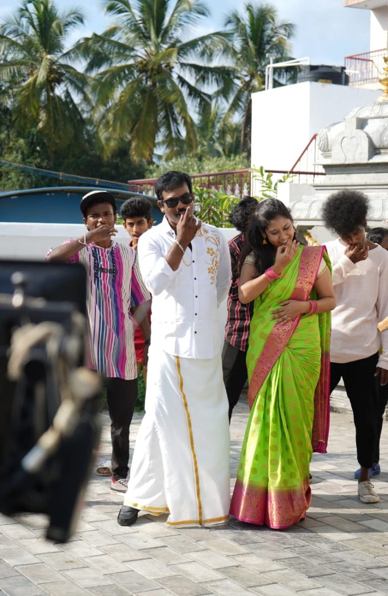 கானா பாலா பாடிய ஆல்பம் பாடலுக்காக முதல்முறையாக நடனமாடிய நடிகர் ஆதேஷ்பாலா!