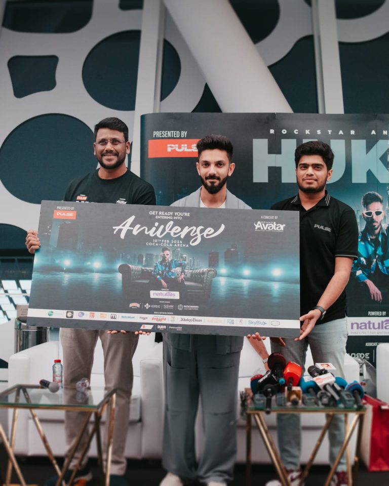 இசையமைப்பாளர் அனிருத்தின் அலப்பரை கெளப்பறோம் ‘ஹுக்கும் வேர்ல்ட் டூர்’ துபாயில் இருந்து தொடங்குகிறது!