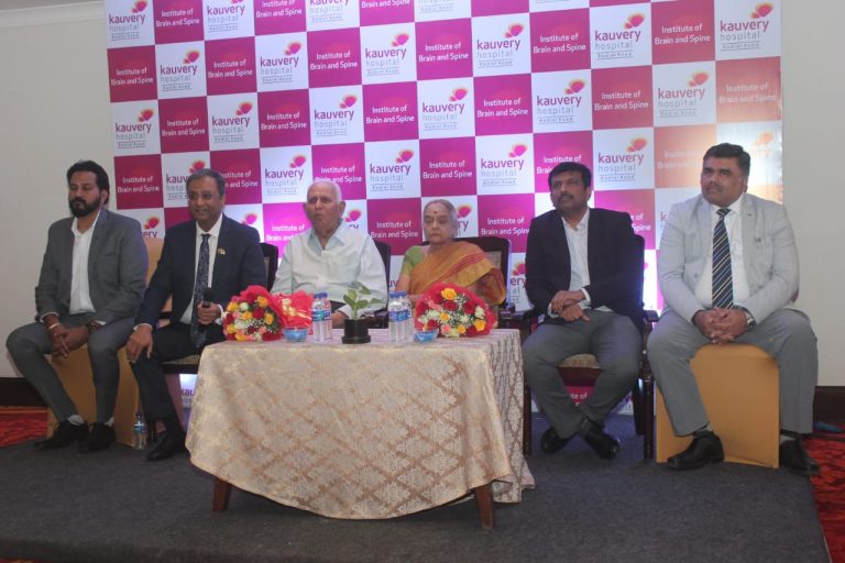 Kauvery Hospital, Radial Road, performed a successful Microvascular Decompression (MVD) surgery! Age No Bar for Major Neuro Surgery  Octogenarian Speaks Again After Four Years!