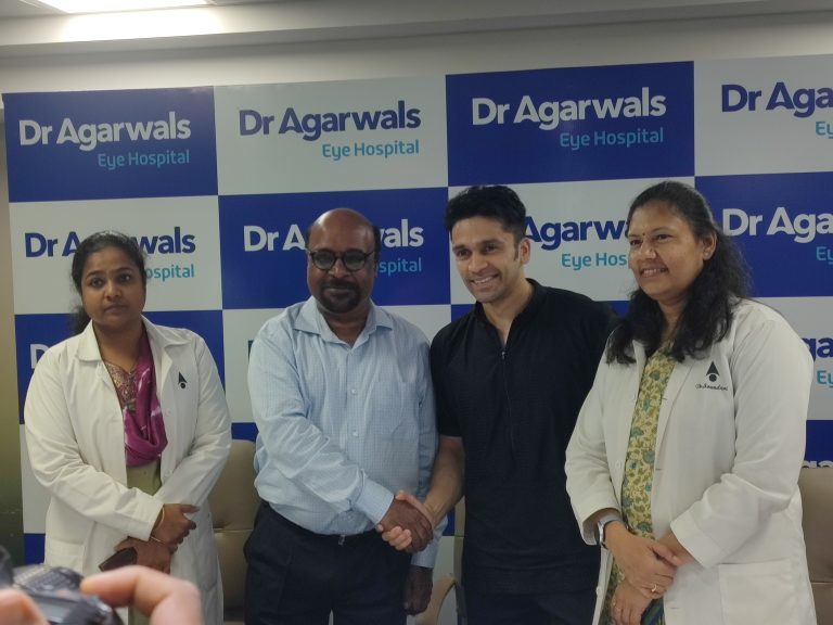 Minimally Invasive Glaucoma Surgery at Dr Agarwals frees Senior Citizen from 10-Year Long Dependency on Antiglaucoma Eye Drops!