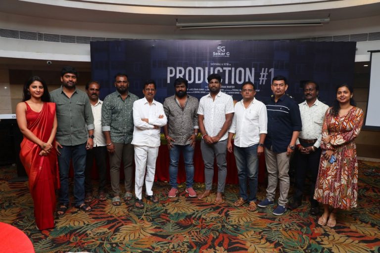 டார்க் காமெடி சப்ஜெக்டில் சத்யராஜ், வெற்றி நடிக்கும் படத்தின் படப்பிடிப்பு பூஜையுடன் துவங்கியது!