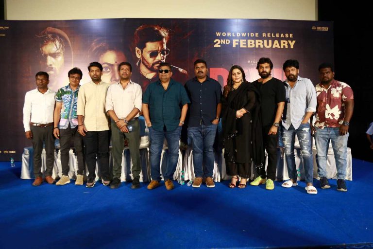 பூர்ணா ஒரு நடிப்புப் பேய்! -‘டெவில்’ படத்தின் பத்திரிகையாளர் சந்திப்பில் இயக்குநர் ஆதித்யா பெருமிதம்
