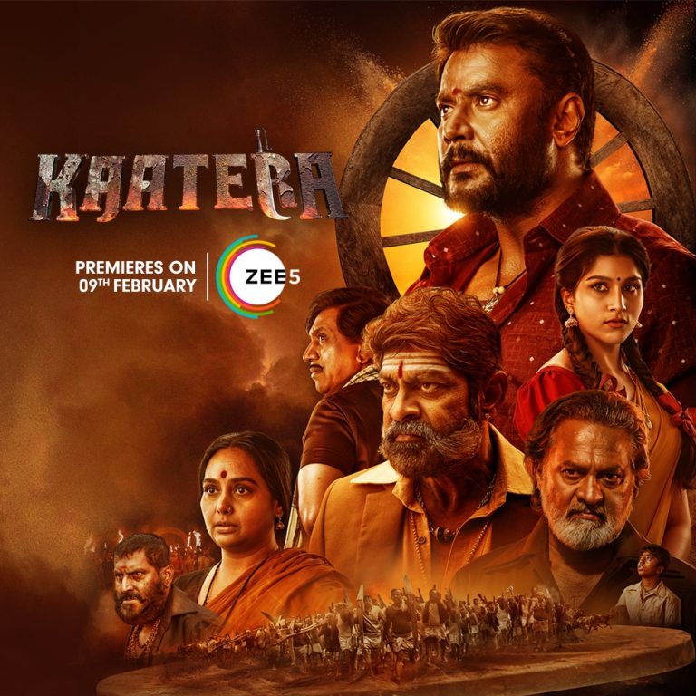 கன்னட பிளாக்பஸ்டர் அதிரடி திரைப்படம் ‘கட்டேரா’ பிப்ரவரி 9 முதல் Zee 5 தளத்தில்!
