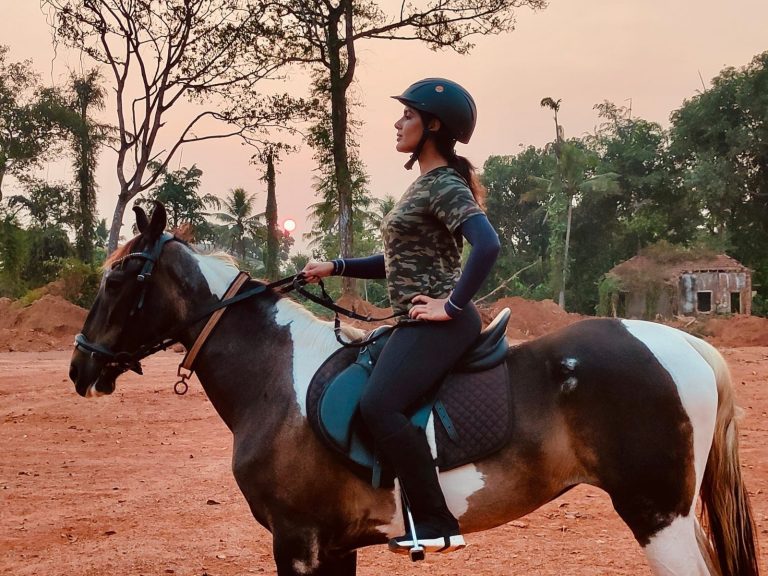 நிகில் நடிக்கும் ‘சுயம்பு’ படத்திற்காக குதிரையேற்ற பயிற்சியைத் தொடங்கிய சம்யுக்தா!