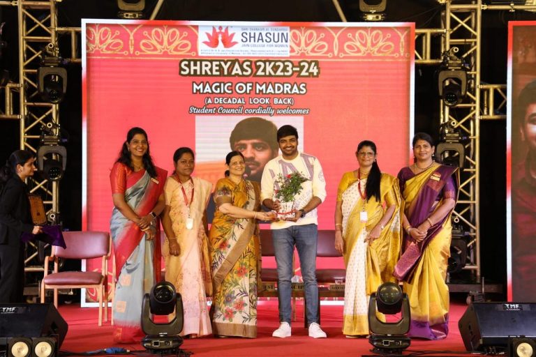 ‘தி மேஜிக் ஆஃப் மெட்ராஸ்’, ஸ்ரேயாஸ் 2k23-24 கலை நிகழ்ச்சிகளால் உற்சாகத்தில் மிதந்த தி.நகர் ஜெயின் மகளிர் கல்லூரி! திரைப்பட நடிகர் சதீஷ் சிறப்பு விருந்தினராக பங்கேற்பு.