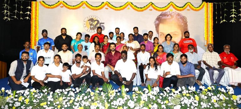 சமூகச் செயற்பாட்டாளர்களுக்கு 1கோடி ரூபாய்; 25 பேருக்கு தலா ஒரு லட்சம் உதவித் தொகை வழங்கிய நடிகர் கார்த்தி!