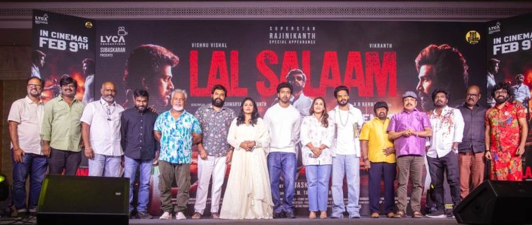 இங்கு அரசியல் இல்லாமல் எதுவுமேயில்லை! -‘லால் சலாம்’ படத்தின் பத்திரிகையாளர் சந்திப்பில் இயக்குநர் ஐஸ்வர்யா ரஜினிகாந்த் பேச்சு
