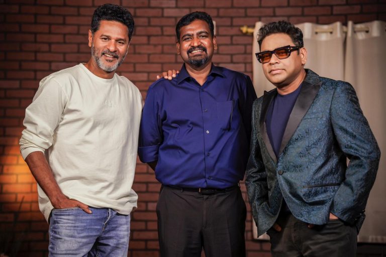 பிரபுதேவா, ஏ.ஆர்.ரஹ்மான் இணையும் படத்தை தயாரிக்கும் ‘பிஹைண்ட்வுட்ஸ்.’
