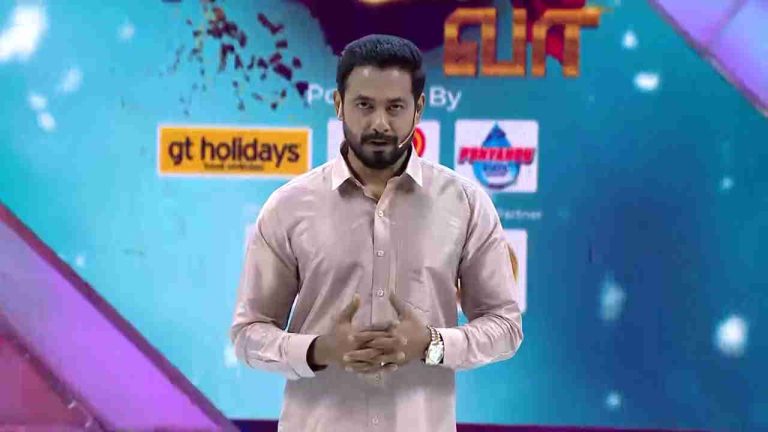 நடிகர் ஆரி கலைஞர் டிவியில் தொகுத்து வழங்கும் வா தமிழா வா!
