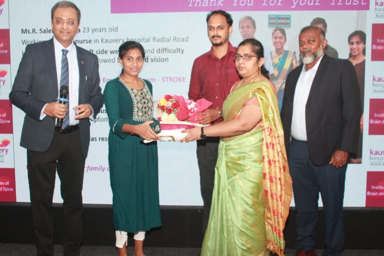 Kauvery Hospital, Radial Road, Launches Kauvery Integrated Stroke Centre – an Advanced and Comprehensive Centre for Stroke and Cerebrovascular Disorders