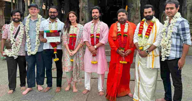 நிகில் சித்தார்த்தா நடிக்கும் ‘தி இந்தியா ஹவுஸ்’ படத்தின் படப்பிடிப்பு பூஜையுடன் துவக்கம்!