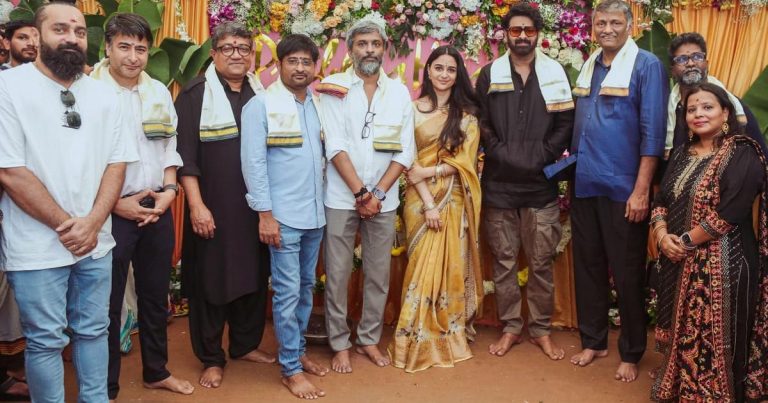 பிரபாஸ் நடிக்கும் புதிய படம் துவங்கியது! ஹனு ராகவபுடி இயக்கத்தில் பிரமாண்டமாகா உருவாகிறது.
