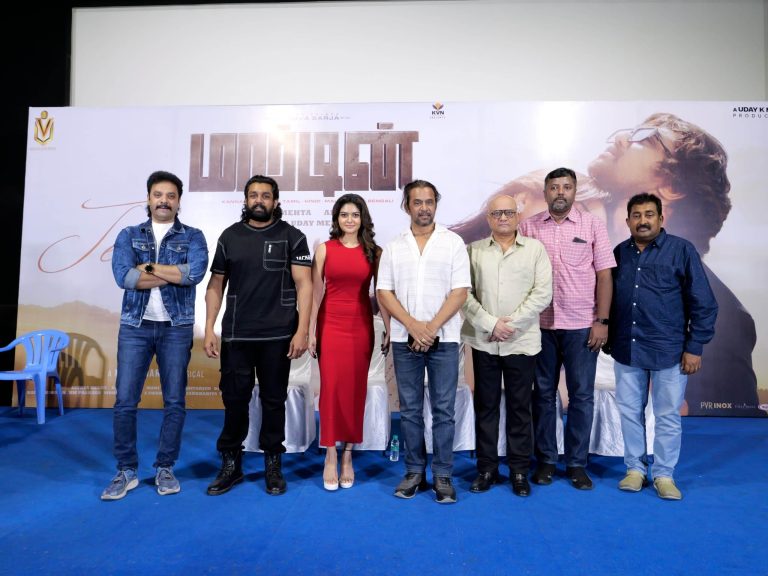 என் தங்கையின் மகன் துருவாவுக்கு  என்ன மாதிரி கதை எழுத வேண்டுமென நிறைய யோசித்து இந்த கதையை எழுதியிருக்கிறேன்! -‘மார்டின்’ பட நிகழ்வில் ஆக்சன் கிங் அர்ஜுன் பேச்சு 