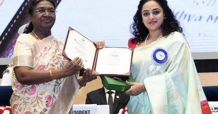 NITHYA MENEN WINS PRESTIGIOUS NATIONAL AWARD FOR BEST ACTRESS