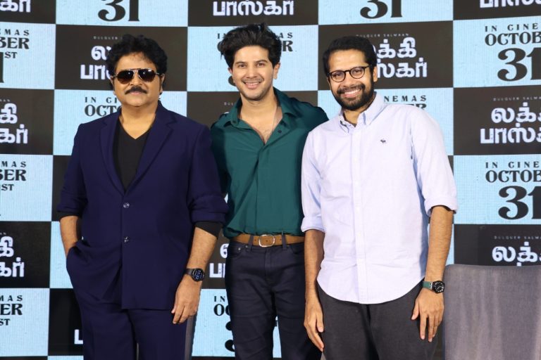 நீண்ட நாட்களுக்குப் பிறகு நான் நடித்துள்ள தமிழ்ப் படம் என்பதால் மனதுக்கு நெருக்கமாக உள்ளது! -‘லக்கி பாஸ்கர்’ படத்தின் பத்திரிகையாளர் சந்திப்பில் துல்கர் சல்மான் உற்சாகம்