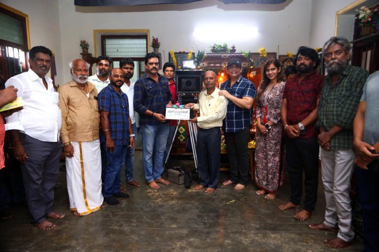போலீஸ் அதிகாரியாக பிக்பாஸ் சம்யுக்தா; தாதாவாக ஆனந்த்ராஜ்… பூஜையுடன் துவங்கியது  ‘மெட்ராஸ் மாஃபியா கம்பெனி’ படத்தின் படப்பிடிப்பு!