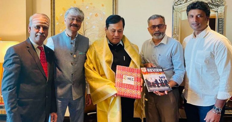 Mr. Linesh Sanatkumar, President, Hindustan Chamber of Commerce had the privilege of meeting Shri Sarbananda Sonowal, Hon’ble Union Minister for Ports, Shipping and Waterways, Government of India on 7th December 2024.