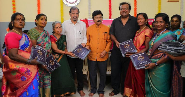 திரைத்துறை ஊழியர்களை ஊக்கப்படுத்த ‘பி.டி.ஜி யூனிவர்சல்’ நிறுவனம் முன்னெடுத்த விழா; இயக்குநர்கள் ஆர் கே செல்வமணி, ஆர் வி உதயகுமார் பங்கேற்பு! 