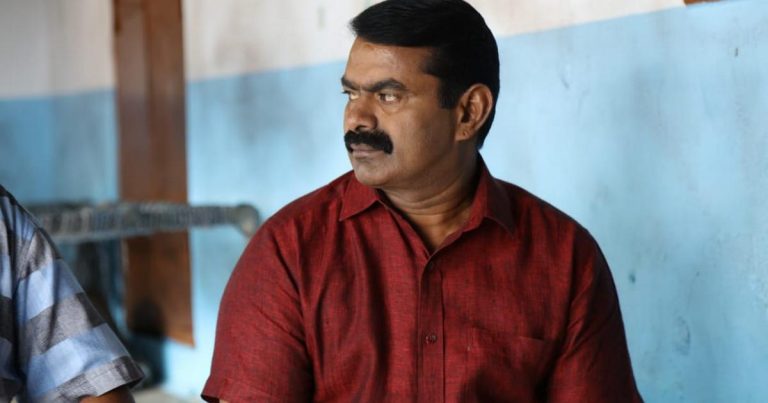 சூப்பர் ஸ்டார் ரஜினியின் படத் தலைப்பில் செந்தமிழன் சீமான் நடிக்கும் ‘சீமானின் தர்மயுத்தம்’ இன்வெஸ்டிகேசன் கிரைம் திரில்லராக மலையாளத் திரைப்பட பாணியில் உருவாகியுள்ளது!