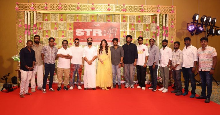 சிலம்பரசன் டி ஆர், சந்தானம் நடிக்கும் படம் பூஜையுடன் துவங்கியது!