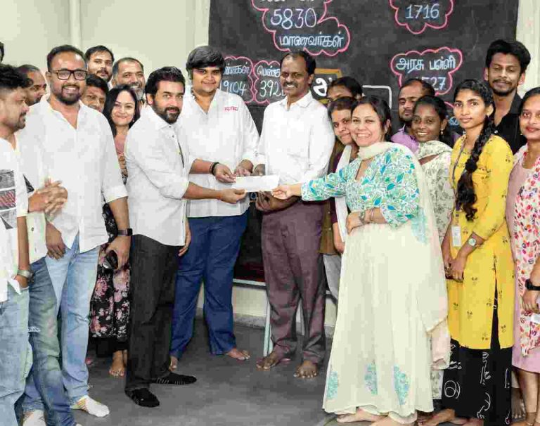 ரெட்ரோ படத்திற்கு கிடைத்த வெற்றி… அகரம் பவுண்டேஷனுக்கு 10 கோடி வழங்கிய நடிகர் சூர்யா!