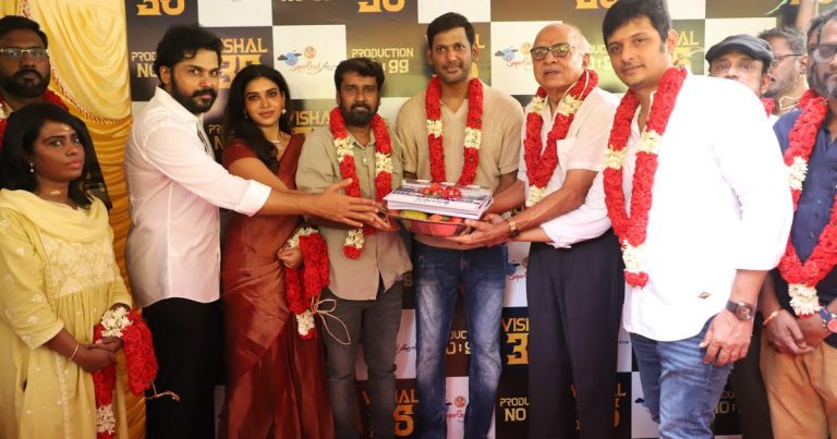 விஷால் நடிக்கும் 35-வது படம் பூஜையுடன் துவக்கம்! சூப்பர் குட் ஃபிலிம்ஸ் தயாரிப்பில் உருவாகிறது.