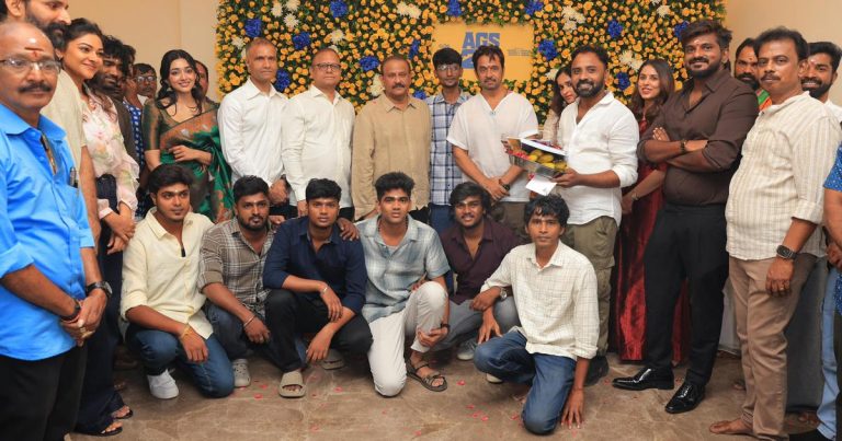 ‘ஆக்ஷன் கிங்’ அர்ஜுன், அபிராமி, ப்ரீத்தி முகுந்தன் நடிக்கும் புதிய படம் பூஜையுடன் துவங்கியது!