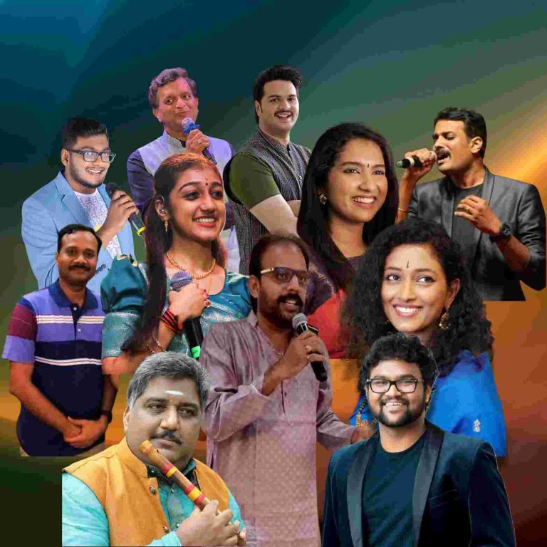 ரீல் ரியல் ராகா: துபாய் மென்பொருள் நிபுணர் வெங்கடேஷ் சங்கர் முன்னணி திரைப்பட பாடகர்களுடன் இணைந்து சென்னையில் நடத்தும் புதுமையான இசை நிகழ்ச்சி!