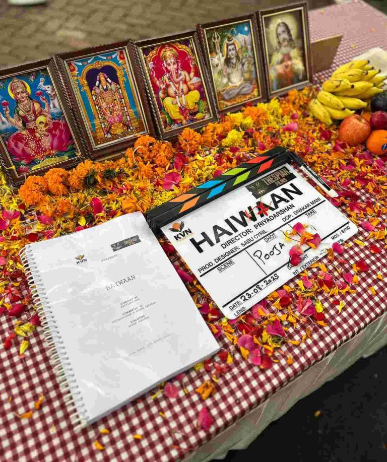 அக்ஷய் குமார் – சைஃப் அலி கான் இணையும் ஹைவான் ஷூட்டிங் தொடங்கியது!