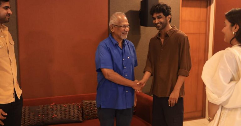 ’18 மைல்ஸ்’ படக்குழுவினருக்கு இயக்குநர் மணிரத்னம் நேரில் பாராட்டு!