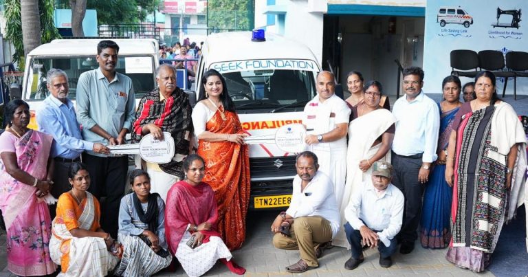 பழங்குடியினர் சமூகத்திற்கு 50 லட்சம் செலவில் எந்திரங்கள், உபகரணங்கள் உதவி செய்த சீக் பவுண்டேஷன்.’