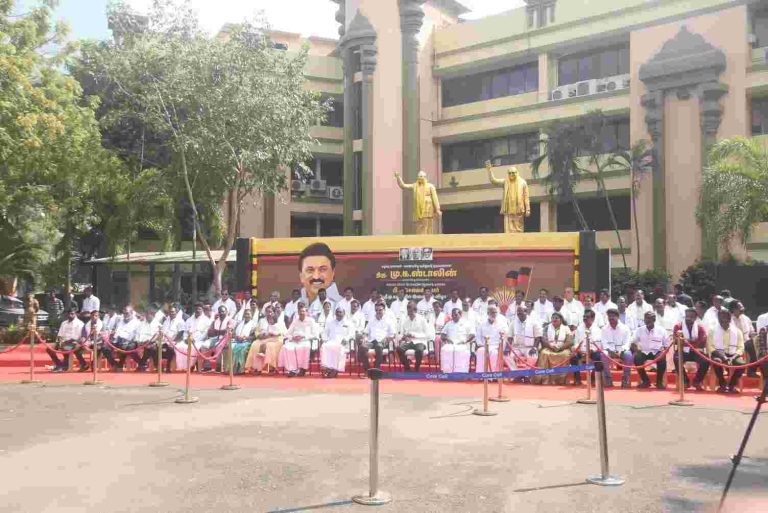 கள நிலவரம் சிறப்பாக உள்ளது; 224 தொகுதிகளில் திமுக வெற்றி பெறும்! -தி.மு.க.வில் இணைந்த கலப்பை மக்கள் இயக்க தலைவர் பி.டி.செல்வகுமார் 