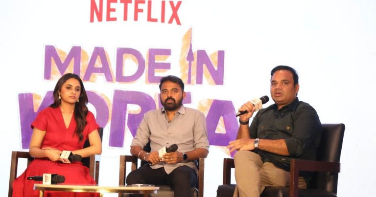 இயக்குநரின் மனைவி கொரியன் டிராமா ரசிகை; அவரை இன்ஸ்பிரேஷனாக வைத்துதான் இந்தக் கதையை உருவாக்கியிருக்கிறார்! -‘மேட் இன் கொரியா’ படத்தின் ப்ரீ ரிலீஸ் நிகழ்வில் நடிகை பிரியங்கா மோகன் 