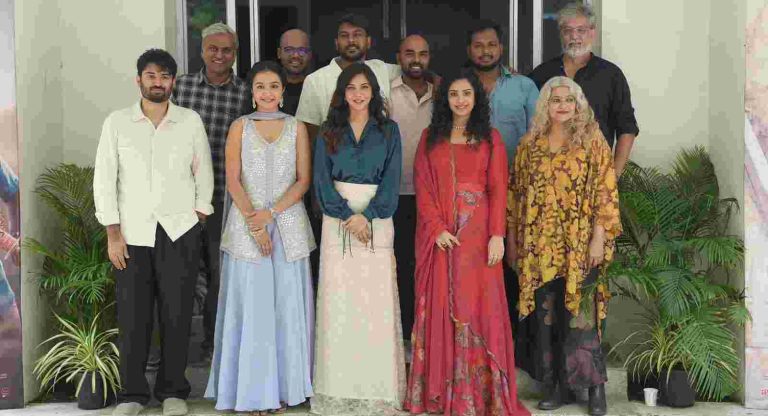 ஏராளமான காதல் கதைகளை பார்த்திருப்பீர்கள்; ஆனால் இதில் ஒரு வித்தியாசம் இருக்கிறது! -சனந்த் நடிக்கும் ‘ஹார்ட்டின்’ படத்தின் முன்னோட்ட வெளியீட்டு விழாவில் நடிகை மடோனா செபாஸ்டியன்